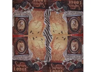 Szalvéta Paper+Design 33*33 cm 20 db/cs Szafari