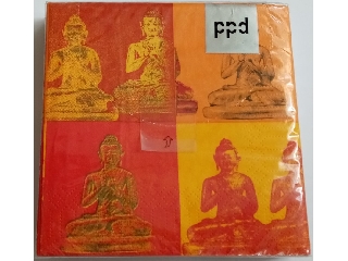 Szalvéta PPD 25x25 cm 20db/cs 3 rétegű Buddha