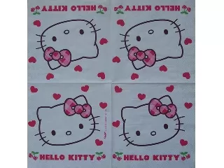 Szalvéta Procos 33*33 cm 20 db/cs Hello Kitty