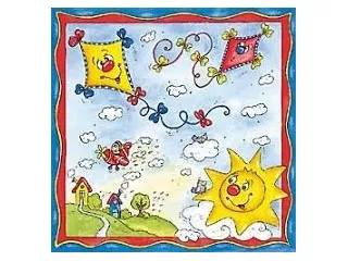 Szalvéta Vielseidig Verlag 20 db/cs. 33x33 cm 3 rétegű Mesebeli életkép