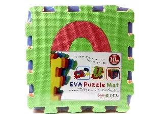 Számok 10 darabos habszivacs szőnyeg puzzle