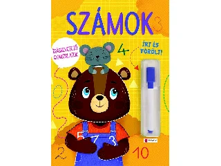 SZÁMOK - ÍRÁSBEVEZETŐ GYAKORLATOK (RADÍROZHATÓ TOLLAL)