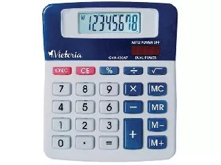 Számológép, asztali, 8 számjegy, VICTORIA OFFICE, 