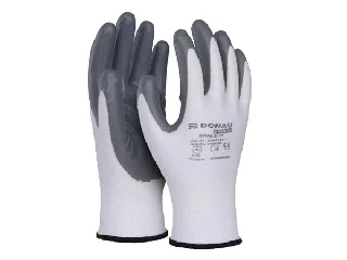 Szerelőkesztyű, nitril, DONAU 