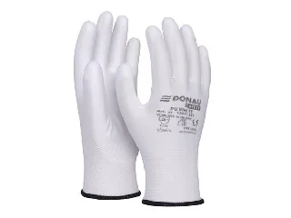 Szerelőkesztyű, PU, DONAU