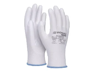 Szerelőkesztyű, PU, DONAU