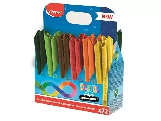 Színes ceruza készlet, ceruzatartó, háromszögletű, MAPED 