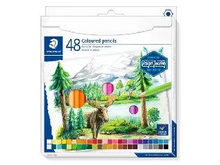 Színes ceruza készlet, hatszögletű, STAEDTLER 