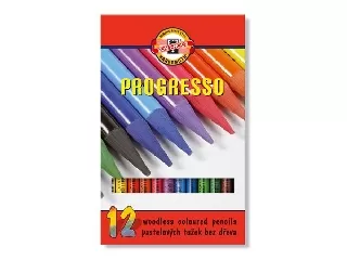 Színes ceruza készlet, henger alakú, famentes, KOH-I-NOOR