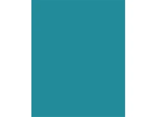 Színes papír, A3, 130 g, 50 lap, FOLIA, türkiz