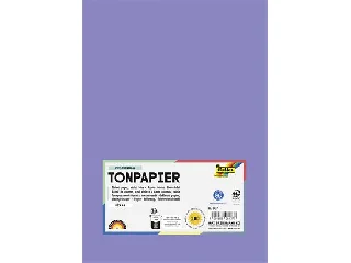 Színes papír, A4, 130 g, 100 lap, FOLIA, ibolyakék