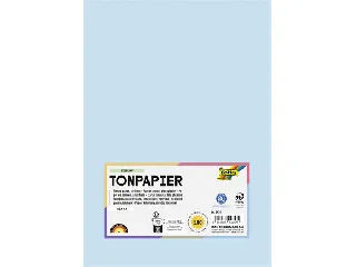 Színes papír, A4, 130 g, 100 lap, FOLIA, jégkék