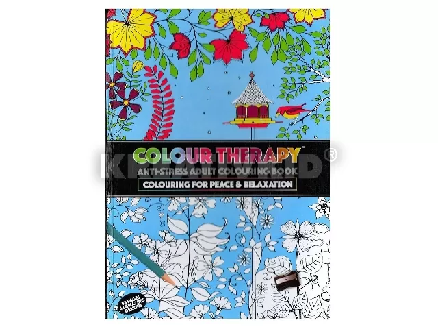 Színterápia stresszoldó színező A4-es