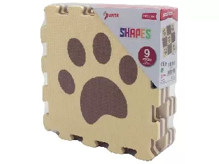 Szivacsszőnyeg tappancsos 9db-os