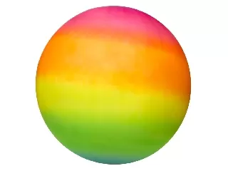 Szivárványos labda hálóban 3-as méret, 2 db