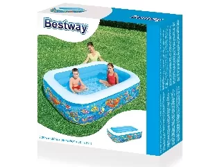 Szögletes családi medence - 229 x 152 x 56 cm