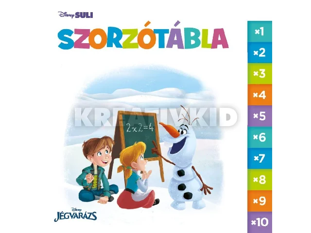 SZORZÓTÁBLA - DISNEY SULI