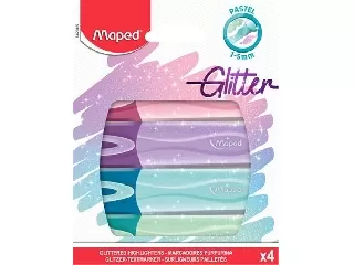 Szövegkiemelő, 1-5 mm, MAPED 4 színű