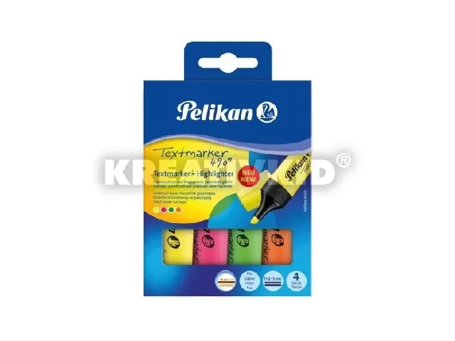 Szövegkiemelő 490 / 4 szín