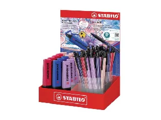 Szövegkiemelő és golyóstoll display, STABILO 