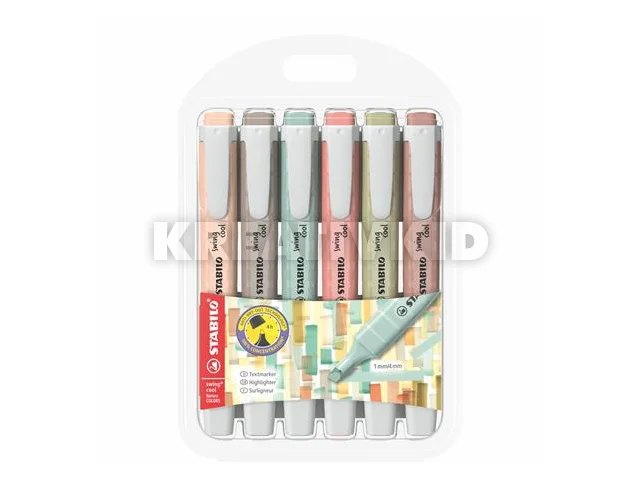 Szövegkiemelő készlet, 1-4 mm, STABILO 