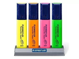 Szövegkiemelő készlet, 1-5 mm, asztali, STAEDTLER