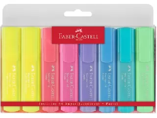 Szövegkiemelő készlet, 1-5 mm, FABER-CASTELL 