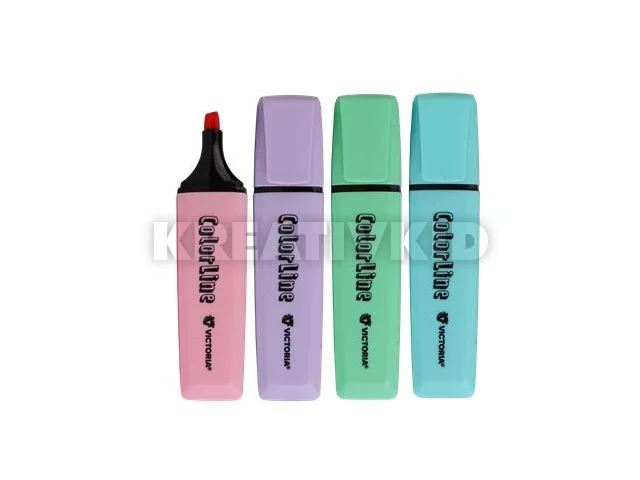 Szövegkiemelő készlet, 1-5 mm, VICTORIA OFFICE, 