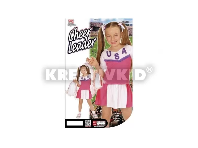 Szurkolólány jelmez 116-os