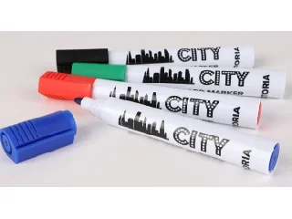 Táblamarker készlet, 1-3 mm, kúpos, VICTORIA VISUAL 