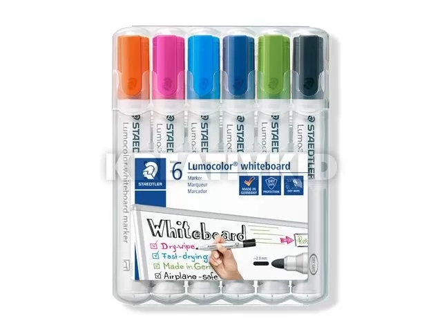 Táblamarker készlet, 2 mm, kúpos, STAEDTLER 