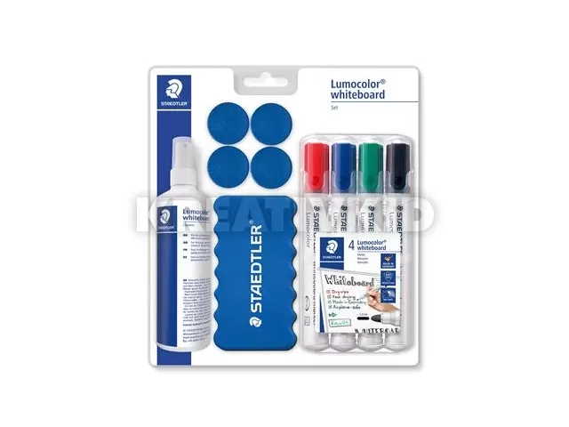 Táblamarker készlet, 2 mm, kúpos, STAEDTLER 