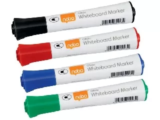 Táblamarker, kúpos hegyű, 2 mm, 10 db, NOBO