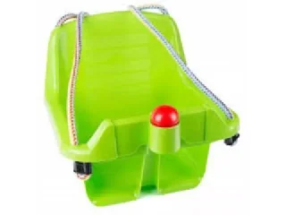 Támlás hinta dudával - zöld