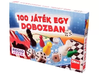 Társasjáték - 100 játék egy dobozban