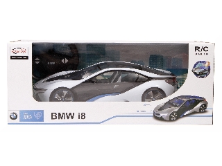 Rastar: BMW I8 távirányítós autó belső világítással - 1:14