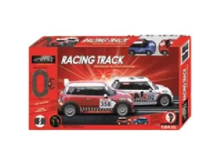 Távirányítós autópálya kisautókkal