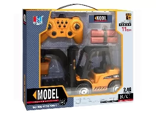 Távirányítós targonca, 2, 4GHz, 11 csatorna, akku