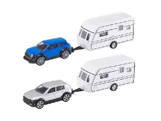 Teamsterz autó lakókocsival