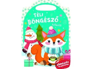 Téli böngésző foglalkoztató füzet