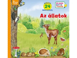 TELLER, LAURA: AZ ÁLLATOK (ÉS MÁR EZT IS TUDOM) - KÖNYV 24 MÁGNESSEL - 3. ÉVES KORTÓL