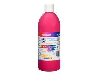 Tempera, 500 ml, NEBULO, rózsaszín