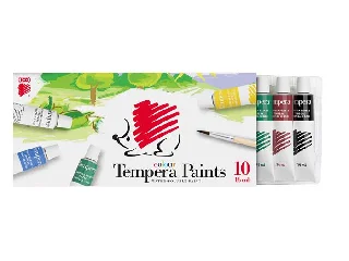 Tempera készlet, 10 darabos, ICO 