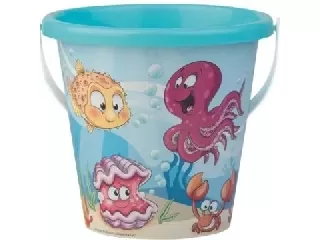 Tengeri állatkák homokozóvödör - 17 cm