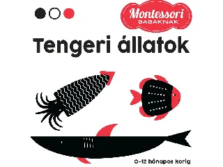 TENGERI ÁLLATOK - MONTESSORI BABÁKNAK