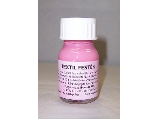 Textil festék 30ml - rózsaszín