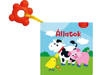 TEXTILKÖNYV RÁGÓKÁVAL - ÁLLATOK