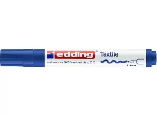 Textilmarker, 2-3 mm, kúpos, EDDING 