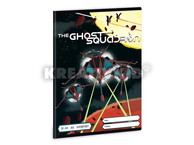 The Ghost Squadron A/5 szótárfüzet 3132