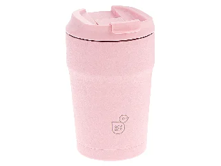 Thermo bögre - 350ml- rózsaszín